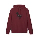 Sudadera Cruiser 2.0 - Burdeos - Camiseta unisex Cavall Alegre Sant Joan «Ara va de bo»