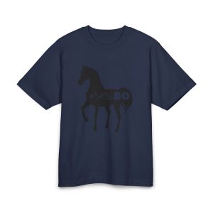 Camiseta Freestyler tacto seco - Azul marino frances - Camiseta unisex Cavall Alegre Sant Joan «Ara va de bo»