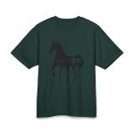 Camiseta Freestyler tacto seco - Verde esmaltado - Camiseta unisex Cavall Alegre Sant Joan «Ara va de bo»