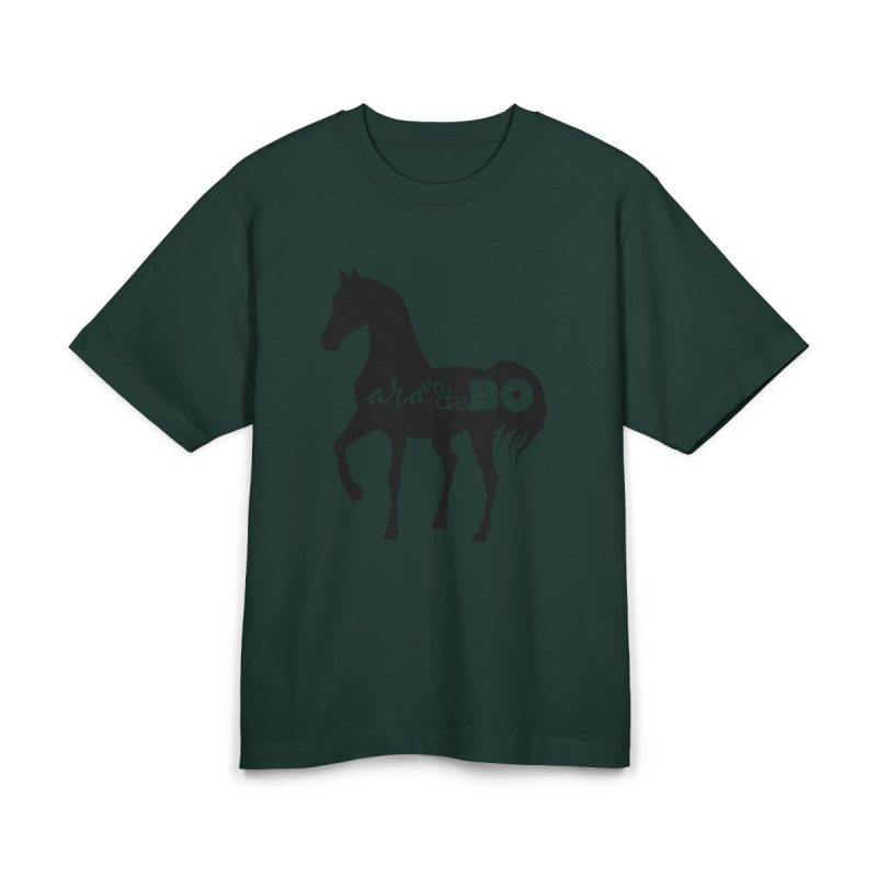 Camiseta Freestyler tacto seco - Verde esmaltado - Camiseta unisex Cavall Alegre Sant Joan «Ara va de bo»