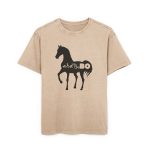 Camiseta oversize lavado acido - Beis - Camiseta unisex Cavall Alegre Sant Joan «Ara va de bo» Camiseta oversize lavado acido - Beis - Camiseta unisex Cavall Alegre Sant Joan «Ara va de bo»