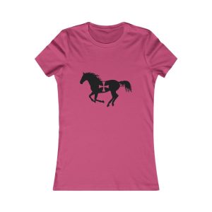 Camiseta mujer Favorite - Frambuesa - Cavall de Sant Joan