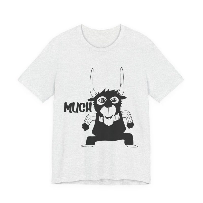 Camiseta jersey manga corta - Gris ceniza - Camiseta Much