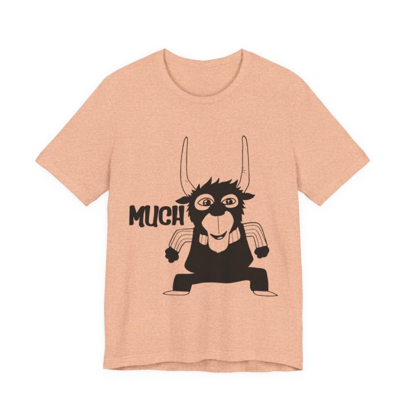 Camiseta jersey manga corta - Melocoton jaspeado - Camiseta Much