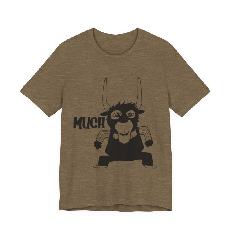 Camiseta jersey manga corta - Verde oliva jaspeado - Camiseta Much