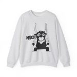 Sudadera cuello redondo - Gris ceniza - Camiseta Much Sudadera cuello redondo - Gris ceniza - Camiseta Much