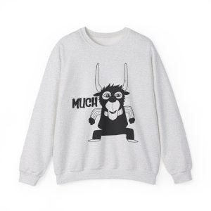Sudadera cuello redondo - Gris ceniza - Camiseta Much