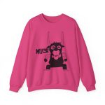Sudadera cuello redondo - Fucsia intenso - Camiseta Much Sudadera cuello redondo - Fucsia intenso - Camiseta Much