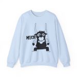 Sudadera cuello redondo - Azul claro - Camiseta Much Sudadera cuello redondo - Azul claro - Camiseta Much