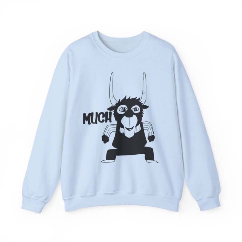 Sudadera cuello redondo - Azul claro - Camiseta Much