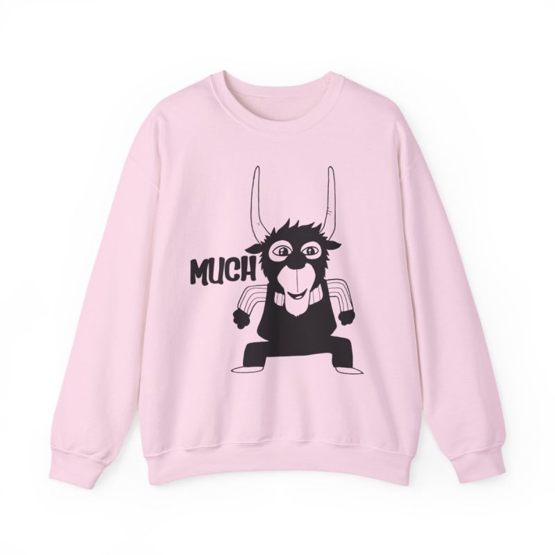 Sudadera cuello redondo - Rosa claro - Camiseta Much