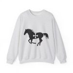 Sudadera cuello redondo - Gris ceniza - Cavall de Sant Joan