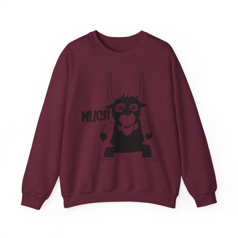 Sudadera cuello redondo - Granate - Camiseta Much