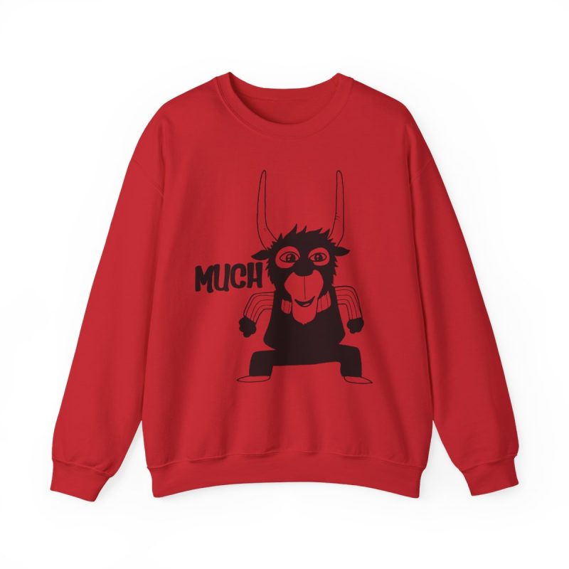 Sudadera cuello redondo - Rojo - Camiseta Much