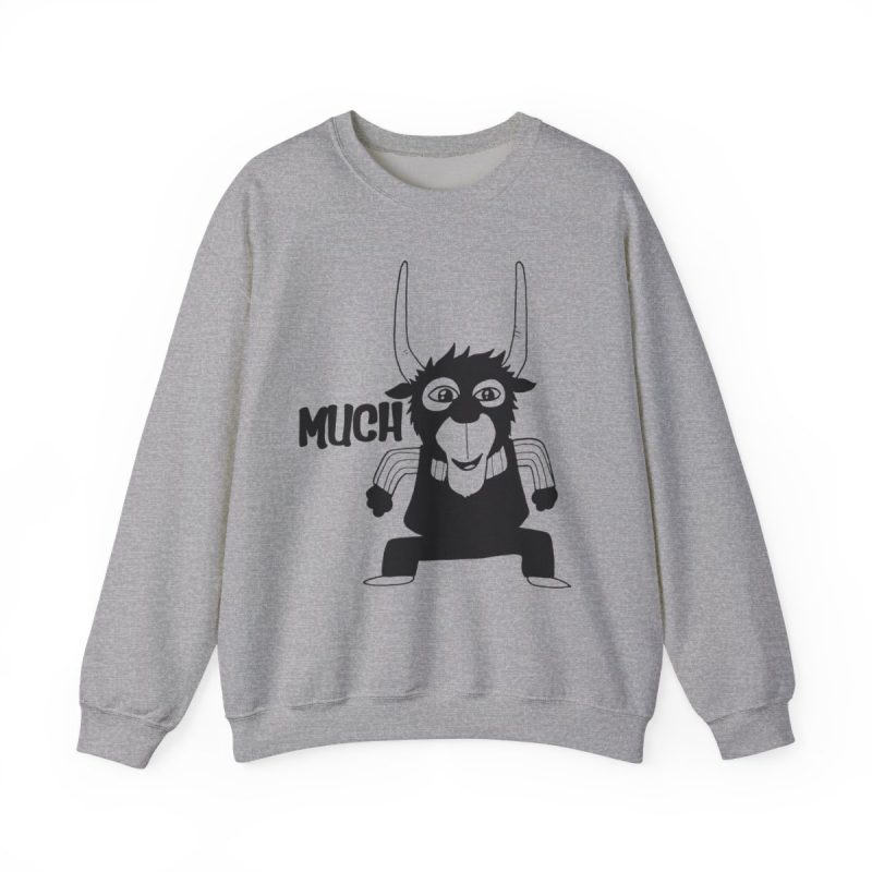 Sudadera cuello redondo - Gris deportivo - Camiseta Much