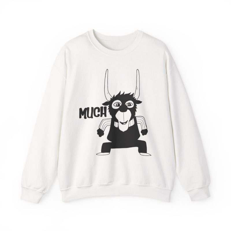 Sudadera cuello redondo - Blanco - Camiseta Much