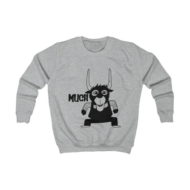 Sudadera infantil - Gris jaspeado claro - Camiseta Much