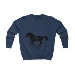 Sudadera infantil - Azul marino Oxford - Cavall de Sant Joan