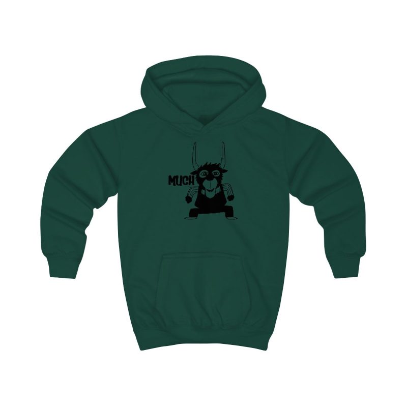 Sudadera con capucha infantil - Verde botella - Camiseta Much