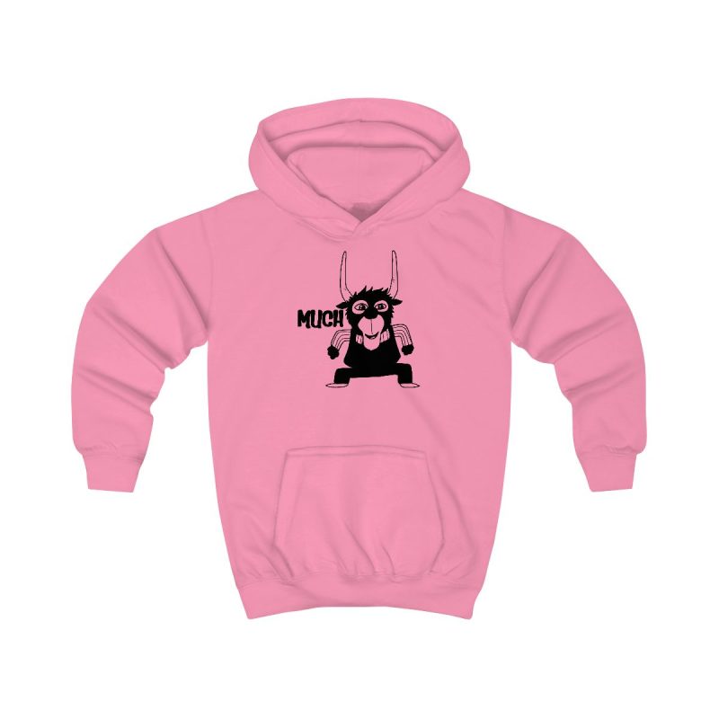 Sudadera con capucha infantil - Rosa algodon de azucar - Camiseta Much