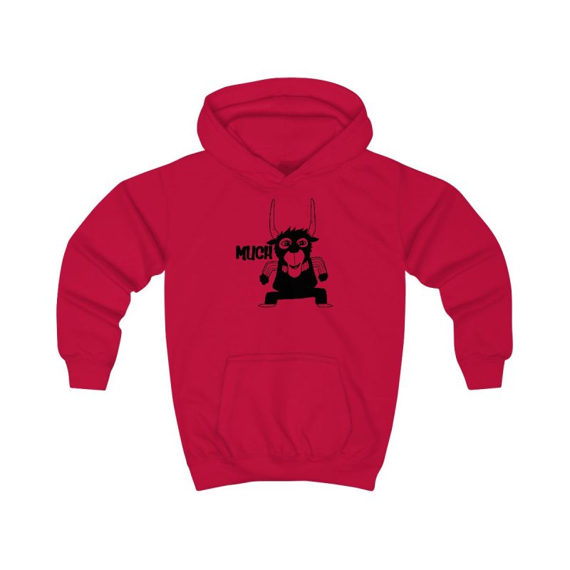 Sudadera con capucha infantil - Rojo fuego - Camiseta Much