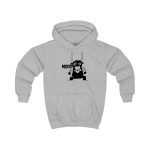 Sudadera con capucha infantil - Gris jaspeado claro - Camiseta Much