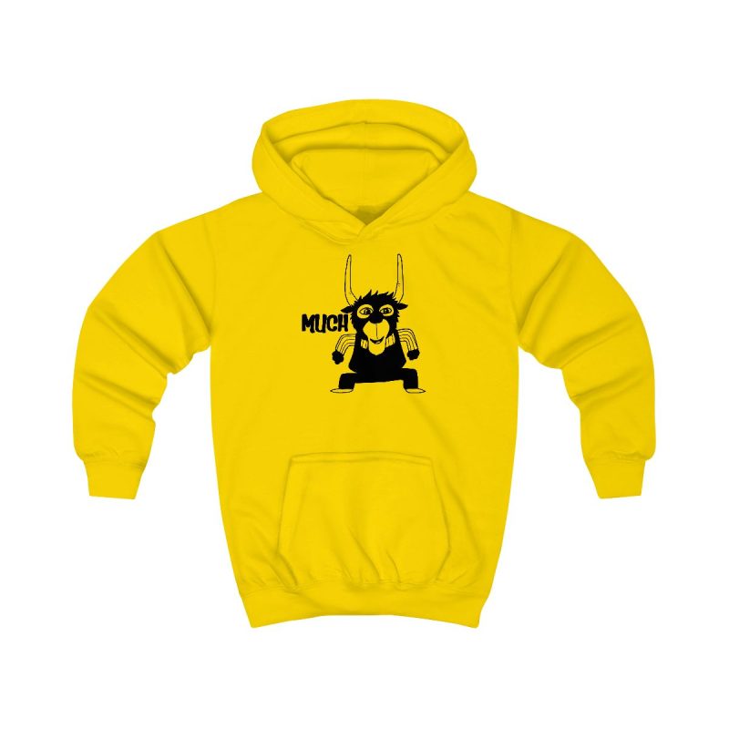 Sudadera con capucha infantil - Amarillo sol - Camiseta Much
