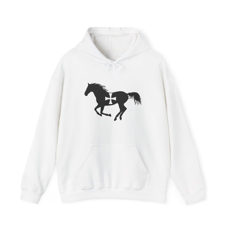 Sudadera con capucha - Blanco - Cavall de Sant Joan