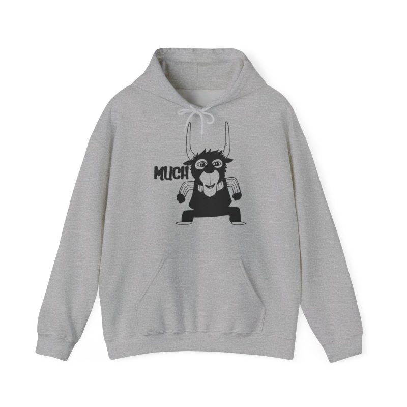 Sudadera con capucha - Gris deportivo - Camiseta Much