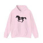 Sudadera con capucha - Rosa claro - Cavall de Sant Joan Sudadera con capucha - Rosa claro - Cavall de Sant Joan