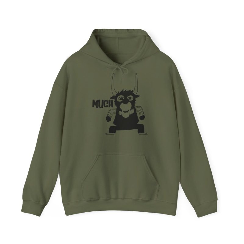 Sudadera con capucha - Verde militar - Camiseta Much