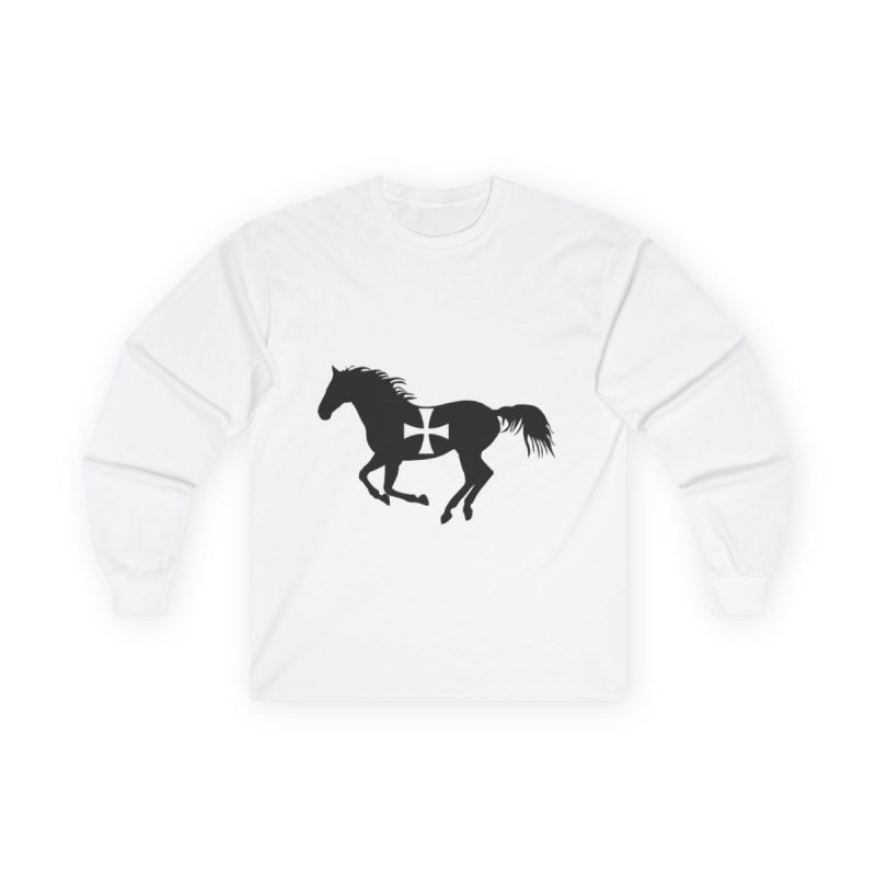 Camiseta manga larga - Blanco - Cavall de Sant Joan