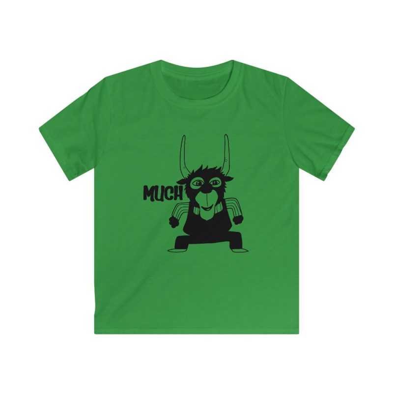Camiseta infantil Softstyle - Verde irlandes - Camiseta Much