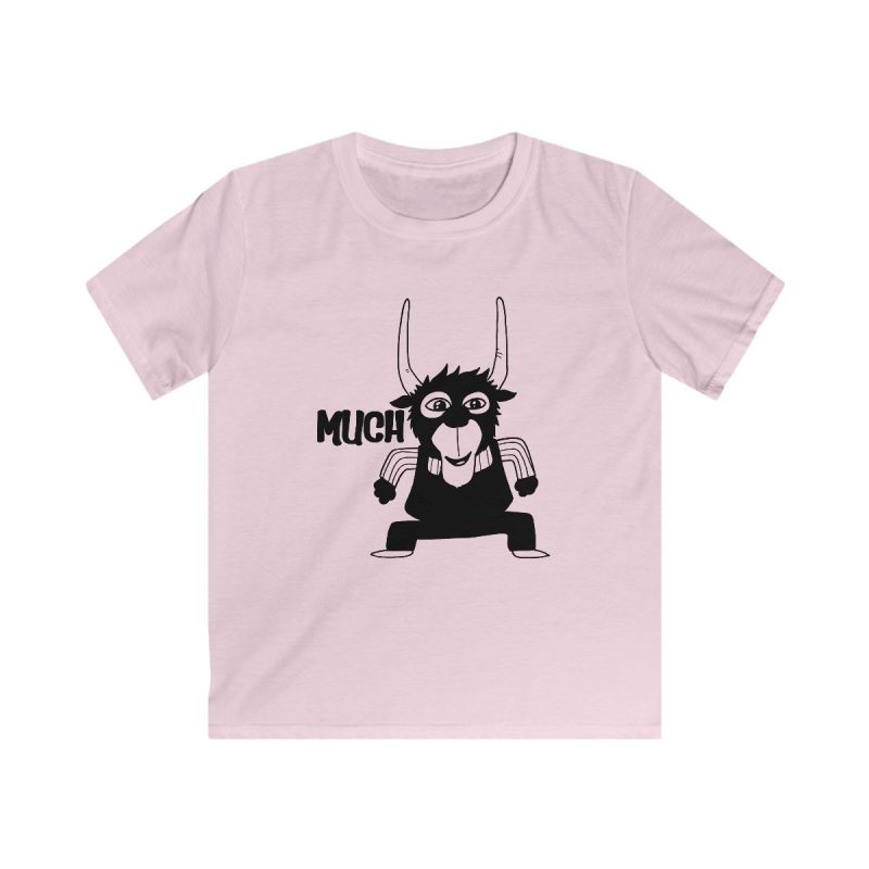 Camiseta infantil Softstyle - Rosa claro - Camiseta Much