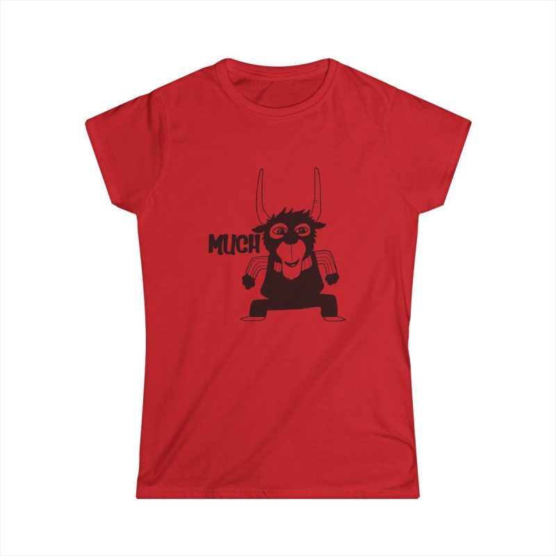 Camiseta mujer Softstyle - Rojo - Camiseta Much