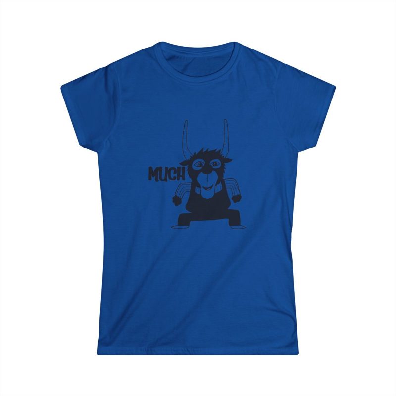 Camiseta mujer Softstyle - Azul royal - Camiseta Much