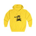 Sudadera con capucha y cremallera - Amarillo sol - Camiseta Much