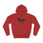 Sudadera universitaria - Rojo fuego - Cavall de Sant Joan