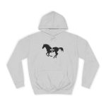 Sudadera universitaria - Gris jaspeado claro - Cavall de Sant Joan