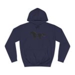 Sudadera universitaria - Azul marino Oxford - Cavall de Sant Joan