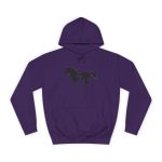 Sudadera universitaria - Morado - Cavall de Sant Joan