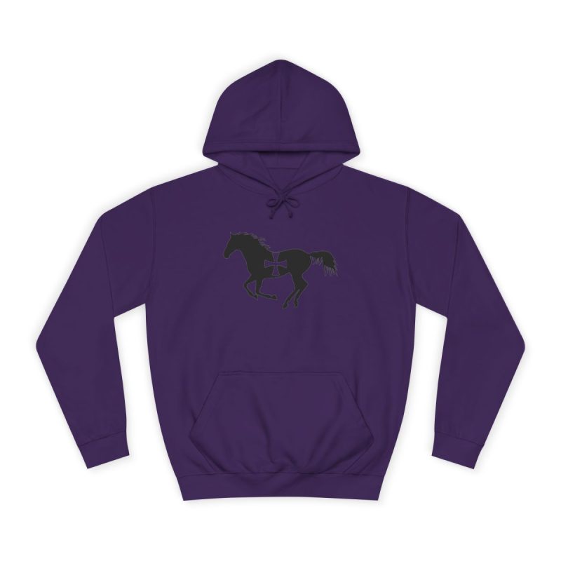 Sudadera universitaria - Morado - Cavall de Sant Joan