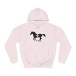 Sudadera universitaria - Rosa bebe - Cavall de Sant Joan