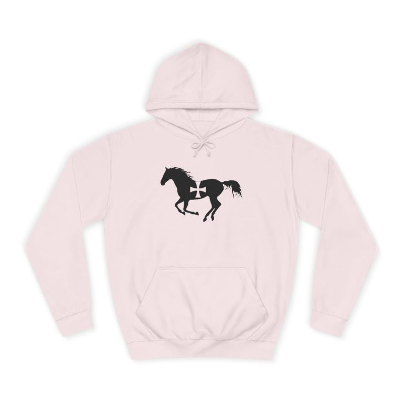 Sudadera universitaria - Rosa bebe - Cavall de Sant Joan