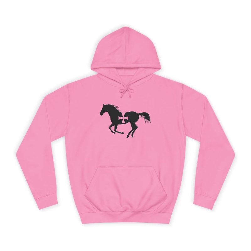 Sudadera universitaria - Rosa algodon de azucar - Cavall de Sant Joan