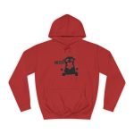 Sudadera universitaria - Rojo fuego - Camiseta Much