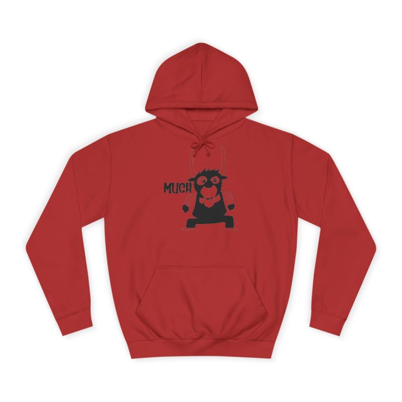 Sudadera universitaria - Rojo fuego - Camiseta Much