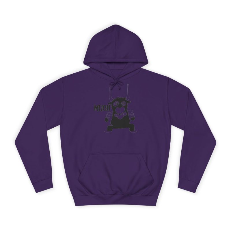 Sudadera universitaria - Morado - Camiseta Much