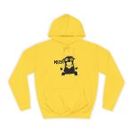 Sudadera universitaria - Amarillo sol - Camiseta Much