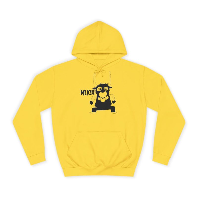 Sudadera universitaria - Amarillo sol - Camiseta Much